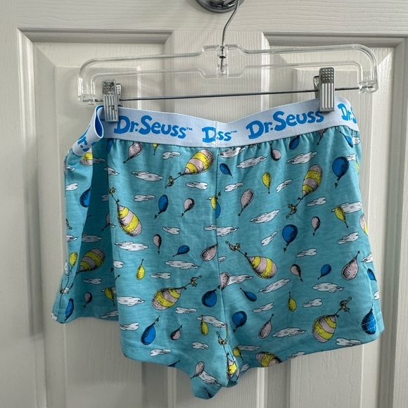 Dr. Seuss Vibrant Blue Oh the Places You’ll Go pj boxer set - Picture 7 of 7